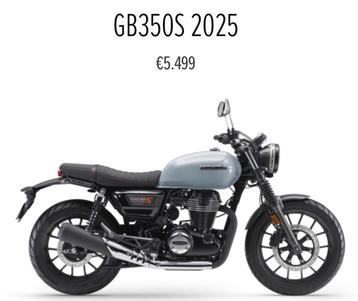 Honda GB350S nieuw ! Pako blue 1 km beschikbaar voor biedingen