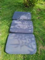 3 Tuinkussens antraciet 70x48cm, Tuin en Terras, Ophalen of Verzenden, Gebruikt