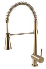 Keukenkraan met handdouche Palermo, geborsteld edelstaal, Verzenden, Nieuw