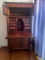 Secretaire Aniek met meooie details, Ophalen, Gebruikt, Mahonie hout, mooie details