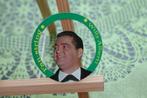 Vintage Fan-string met afbeelding van Willy Alberti jaren 60, Ophalen of Verzenden, Zo goed als nieuw, Overige typen