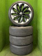 Originele 21 inch Skoda Enyaq Supernova velgen met banden, Gebruikt, Banden en Velgen, 235 mm, Personenwagen