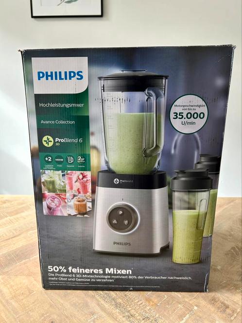 Philips blender - Problend 6 3D, Witgoed en Apparatuur, Blenders, Zo goed als nieuw, Ophalen