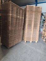 91 Geperste Pallets 80x60cm - Goede Staat, Doe-het-zelf en Verbouw, Hout en Planken, Ophalen