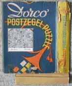 reclamepostzegelpuzzel postzegels Dorco puzzel, Ophalen of Verzenden, Minder dan 500 stukjes, Gebruikt, Legpuzzel