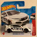 Hot Wheels 2018 Honda Civic type R Police Hotwheels, Hobby en Vrije tijd, Modelauto's | Overige schalen, Ophalen of Verzenden