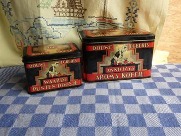 blikken Douwe Egberts/ koffieblik/ spaarpunten blik beschikbaar voor biedingen