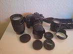 Sony A77ii complete set met 3 lenzen, Gebruikt, Spiegelreflex, Ophalen of Verzenden, Sony