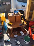 Vintage houten speelgoedgarage, Ophalen of Verzenden, Zo goed als nieuw, Hout