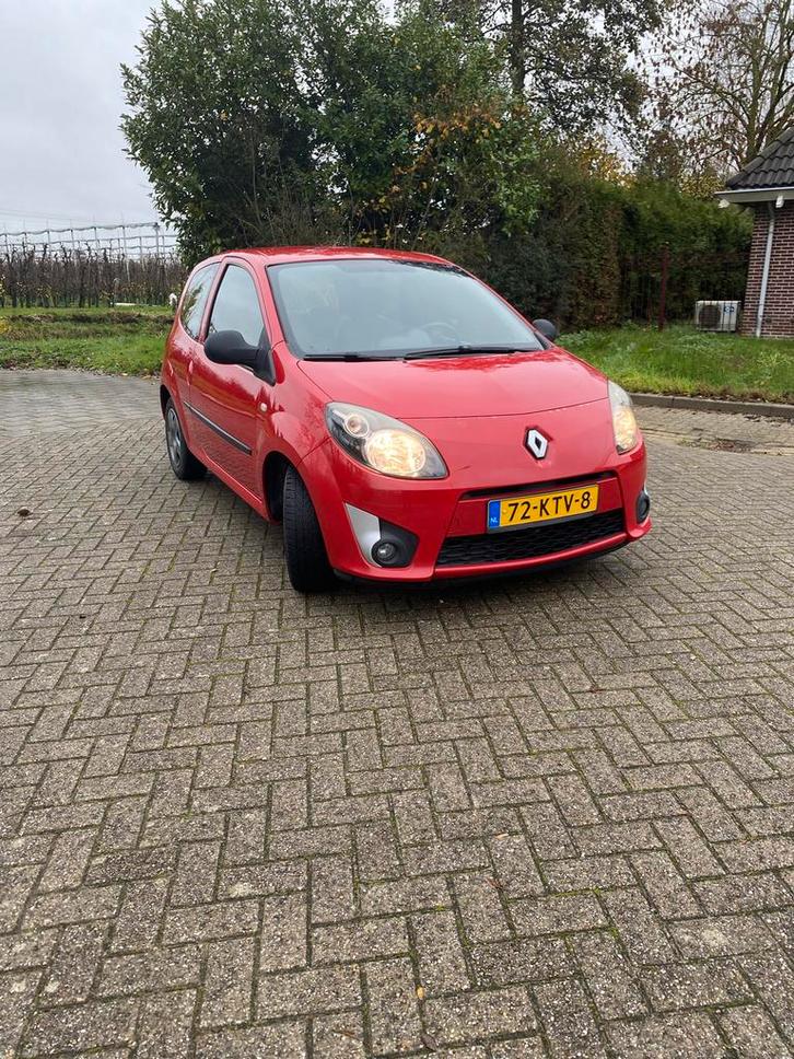 Renault Twingo 1.2 16V 2010 Rood nieuwe apk, Auto's, Renault, Bedrijf, Twingo, ABS, Airbags, Airconditioning, Boordcomputer, Centrale vergrendeling