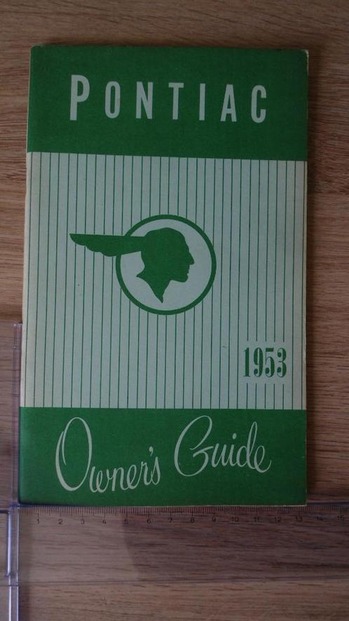 1953 Pontiac. First print, original Owner's Guide., Auto diversen, Handleidingen en Instructieboekjes, Verzenden