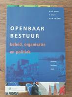 Openbaar Bestuur - Bovens, 't Hart, Van Twist, Ophalen, Zo goed als nieuw