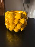 Citroenvaas des pots, Ophalen, Gebruikt, Geel, Aardewerk of Porselein