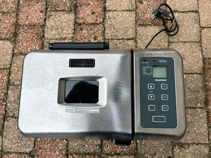 Broodbakmachine Inventum BM86, Witgoed en Apparatuur, Broodbakmachines, Gebruikt, Zonder timer, 800 tot 1200 gram deeg, Ophalen