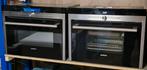 Setje combi magnetron en stoomoven, Oven, Zo goed als nieuw, 45 tot 60 cm, Ophalen