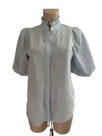Nukus blouse S, Blauw, Ophalen of Verzenden, Zo goed als nieuw, Maat 36 (S)
