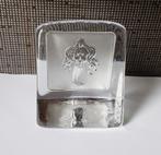 vintage glazen presse papier engel/biddende meisje, Antiek en Kunst, Antiek | Glas en Kristal, Ophalen of Verzenden