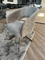 stoel luxe design eetkamerstoel ines supreme ronnet virlet, Ophalen of Verzenden, Nieuw, Metaal, Eén