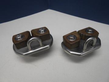 Schootklemmen, Touwklemmen, 3 - 7 mm + geleider, set 2 st. beschikbaar voor biedingen