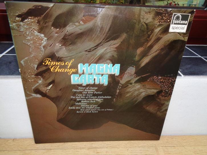 Magna Carta LP "Times of Change" [Nederland], Cd's en Dvd's, Vinyl | Pop, Gebruikt, 1960 tot 1980, Overige formaten, Verzenden