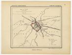 origineel Kuyperkaartje, plattegrond Eindhoven centrum 1866, Boeken, Atlassen en Landkaarten, Gelezen, Ophalen of Verzenden, Landkaart