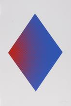 Getulio Alviani - Compositie - Litho Handgesign., Ophalen of Verzenden