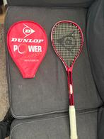 Dunlop Power Racket - Weinig Gebruikt!, Ophalen of Verzenden, Zo goed als nieuw, Racket, Met hoes