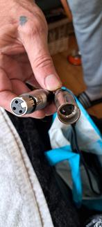 Luidspeaker kabels 4 stuks profesioneel, Ophalen, Zo goed als nieuw, Minder dan 2 meter, Overige kabels