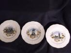 Porselein. 3 oude borden. Bremen. Duitsland., Antiek en Kunst, Ophalen of Verzenden
