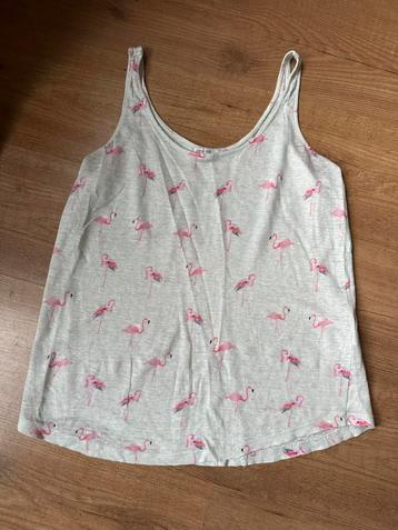 Topje flamingo printje van Sissy-Boy - maat s beschikbaar voor biedingen