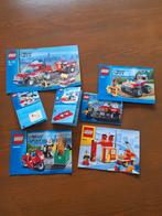 Lego brandweer 60000 7942 6191 4427 4900 4992 7241, Ophalen of Verzenden, Lego, Zo goed als nieuw