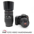 Sony A300+18-55mm +Sigma 70-300mm complete set, Gebruikt, Spiegelreflex, 10 Megapixel, Ophalen of Verzenden