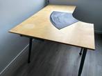 Hoekbureau IKEA Galant (Gratis!), Huis en Inrichting, Bureaus, Ophalen, In hoogte verstelbaar, Gebruikt, Bureau