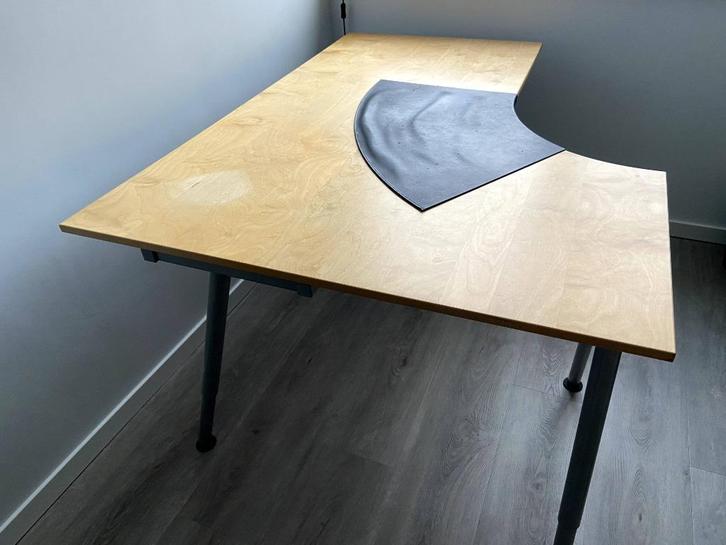 Hoekbureau IKEA Galant (Gratis!), Huis en Inrichting, Bureaus, Gebruikt, Bureau, In hoogte verstelbaar, Ophalen