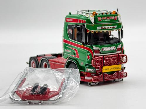 TEKNO SCANIA R NEXT GEN JAN MUES, Hobby en Vrije tijd, Modelauto's | 1:50, Nieuw, Bus of Vrachtwagen, Tekno, Ophalen of Verzenden