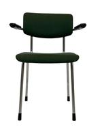 Vintage Gispen Stoel 1235 Cordemeyer Design, Huis en Inrichting, Stoelen, Gebruikt, Bruin, Vintage, Metaal