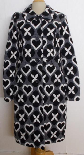 Mooi hartjes print wol mix vest/jas van Twinset! L beschikbaar voor biedingen