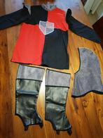 Carnavalspak ridder carnaval verkleedpak, Ophalen of Verzenden, Zo goed als nieuw, 134 t/m 140, Jongen of Meisje