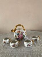 Vintage Limoges decoratieve theepot & kopjes, Ophalen of Verzenden