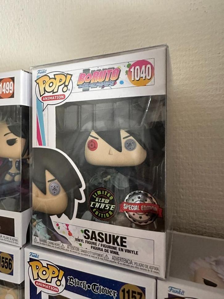 Funko pop Sasuke - Boruto - 1040 (chase), Verzamelen, Poppetjes en Figuurtjes, Nieuw, Ophalen of Verzenden