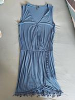 Jurk in wikkellook (blauw), Ophalen of Verzenden, Zo goed als nieuw, Maat 42/44 (L), Blauw