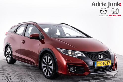 Honda Civic Tourer 1.8 Elegance | AUTOMAAT | TREKHAAK | ACHT, Auto's, Honda, Te koop, Civic, ABS, Achteruitrijcamera, Airbags