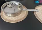 Tip Culinair Kookpan RVS, Ophalen of Verzenden, Zo goed als nieuw, Rvs, Inductieplaat