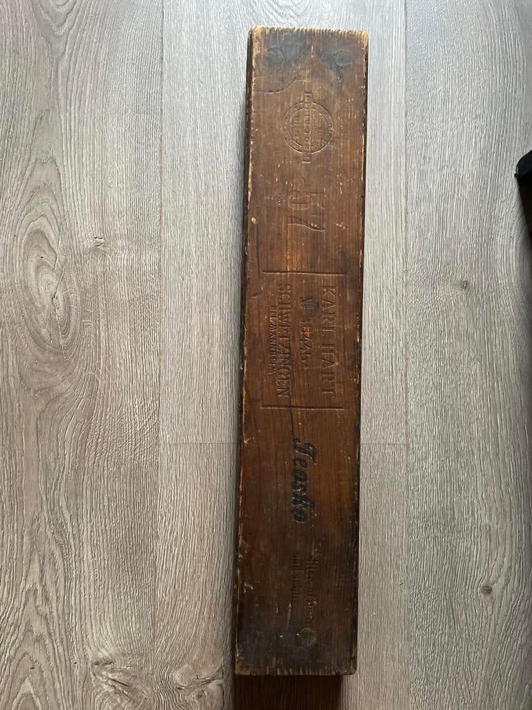 Oude Sigarenmaker - Karl Hart, Antiek en Kunst, Antiek | Woonaccessoires, Ophalen of Verzenden