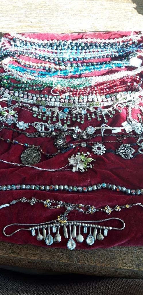 te koop prachtige bergkristallen kettingen enkele met hanger, Sieraden, Tassen en Uiterlijk, Kettingen, Nieuw, Steen of Mineraal