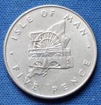 Eiland of Man 5 pence 1976 Km 35.1 AA35, Verzenden, Overige landen, Losse munt