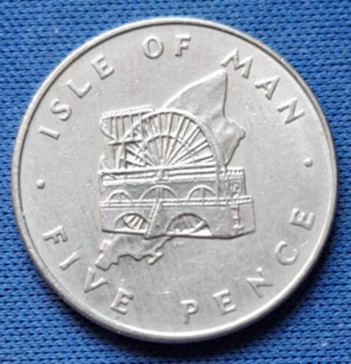 Eiland of Man 5 pence 1976 Km 35.1 AA35, Postzegels en Munten, Munten | Europa | Niet-Euromunten, Losse munt, Overige landen, Verzenden