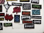 various  rock metal patches part 1  €5 per stuk, Verzenden, Gebruikt, Kleding