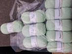 9 Bollen Zeeman Supersoft Licht Groen, Ophalen of Verzenden, Nieuw, Breien of Haken, Wol of Garen