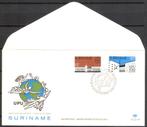 Suriname - UPU - eeuwfeest wereldpostvereniging 1974, Verzenden, Envelop